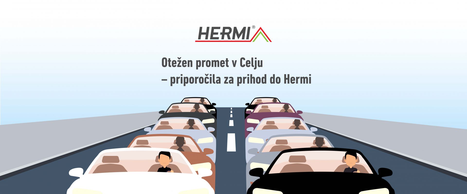 Otežen promet v Celju – priporočila za prihod do Hermi