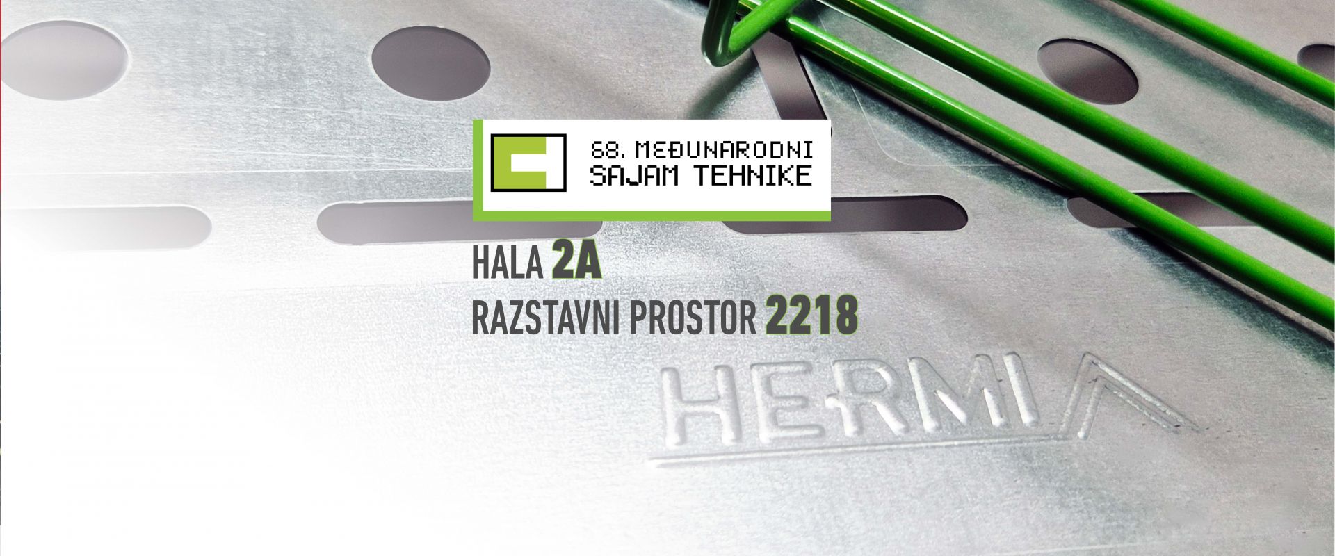 Hermi razstavlja na 68. sejmu Tehnika v Beogradu